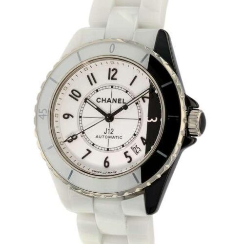 シャネル J12 パラドックス 38mm セラミック H6515 CHANEL 腕時計 ウォッチ レディース 白文字盤 安心保証
