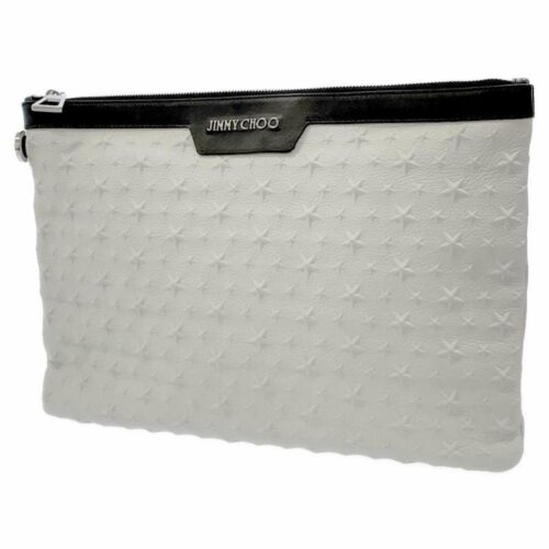 ジミーチュウ クラッチバッグ スター レザー