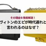ヴィトンのリポーターはダサい？その理由とおしゃれに魅せるコツを解説