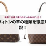 ルイヴィトンのモノグラムとダミエで迷う方必見！それぞれの魅力や選び方を徹底解説