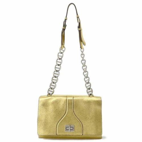 お手頃_バッグ_ブランド_プラダ:チェーンショルダーバッグ レザー B5105C