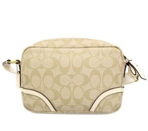 お手頃_バッグ_ブランド_コーチ:ショルダーバッグ シグネチャー PVC パテントレザー