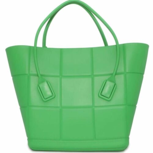 お手頃_バッグ_ブランド_ボッテガ・ヴェネタ:トートバッグ ザ・アルコ ラージ ラバー 690689 BOTTEGA