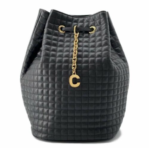 お手頃_バッグ_ブランド_セリーヌ:バックパック Cチャーム レザー スモール 188373