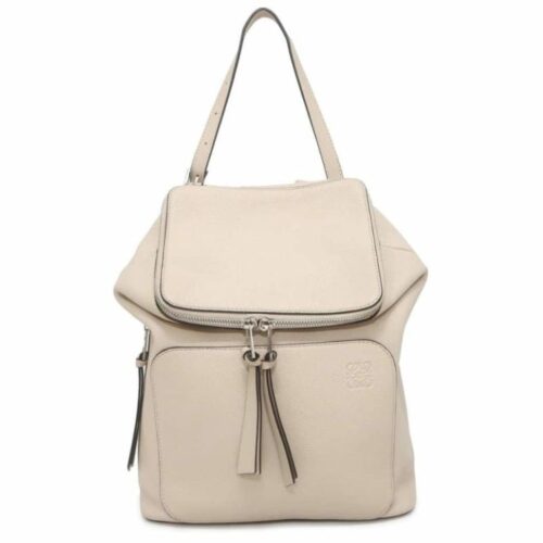 お手頃_バッグ_ブランド_ロエベ:リュック ゴヤ バックパック レザー