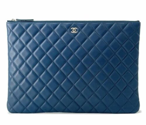 お手頃_バッグ_ブランド_シャネル:クラッチバッグ マトラッセ ココマーク ラムスキン A82552