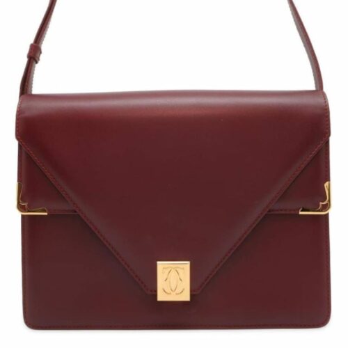 カルティエ:ショルダーバッグ マストライン レザー