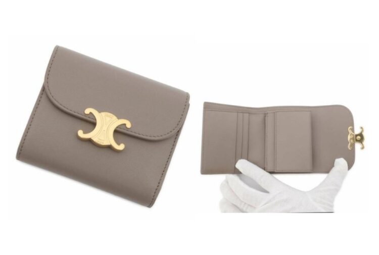 セリーヌ スモール トリオンフウォレット 10D78