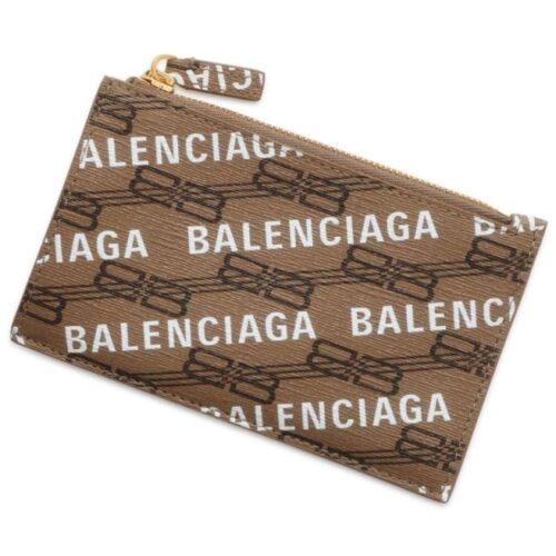 バレンシアガ：コインケース BBモノグラム 640535