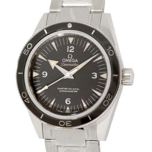 オメガ シーマスター300 マスターコーアクシャル 233.30.41.21.01.001 腕時計 メンズ 黒文字盤