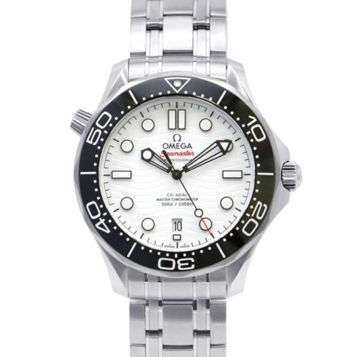 オメガ シーマスター ダイバー300 コーアクシャル 210.30.42.20.04.001 OMEGA 腕時計 白文字盤