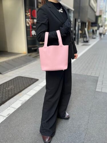 エルメス ピコタン ブラック ローズサクラ