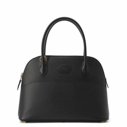 エルメス ハンドバッグ ボリード27 ブラック/ゴールド金具 エプソン