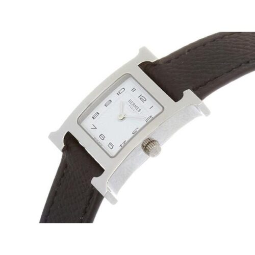 エルメス HウォッチPM レザーストラップ ヴォーエプソン HH1.210 HERMES 腕時計 レディース