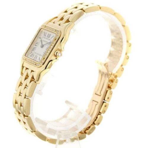 カルティエ パンテール ドゥ カルティエ K18YGイエローゴールド×ダイヤモンド WJPN0016 時計 レディース 安心保証