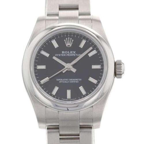 ロレックス オイスター パーペチュアル 26 黒文字盤 ランダムシリアル ルーレット