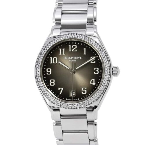 パテックフィリップ トゥエンティ4 160Pダイヤベゼル 7300/1200A-010 PATEK PHILIPPE ブラック/グレー文字盤 