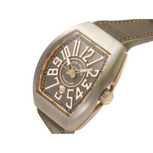 フランクミュラー ヴァンガード チタン×K18PGピンクゴールド V45SCDT FRANCK MULLER 腕時計 メンズ