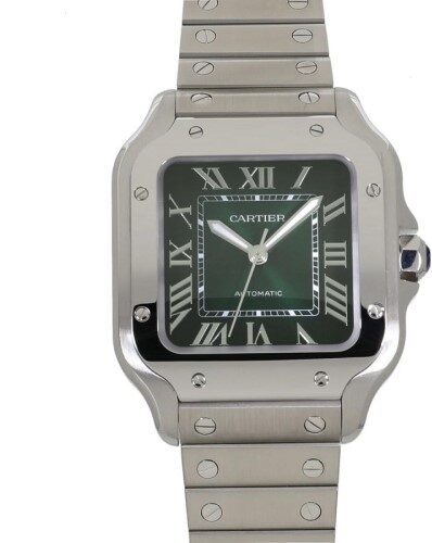 カルティエのサントスの緑（グリーン）を徹底解説！スペックや特徴も紹介