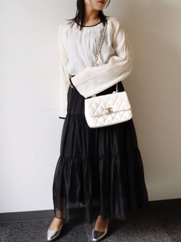 トップハンドル フラップ 2wayショルダーバッグ