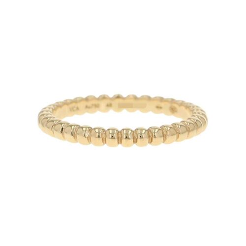 ヴァンクリーフ&アーペル リング ペルレ ゴールドパール スモール K18YGイエローゴールド サイズ48 VCARN95Q00 指輪 【安心保証】