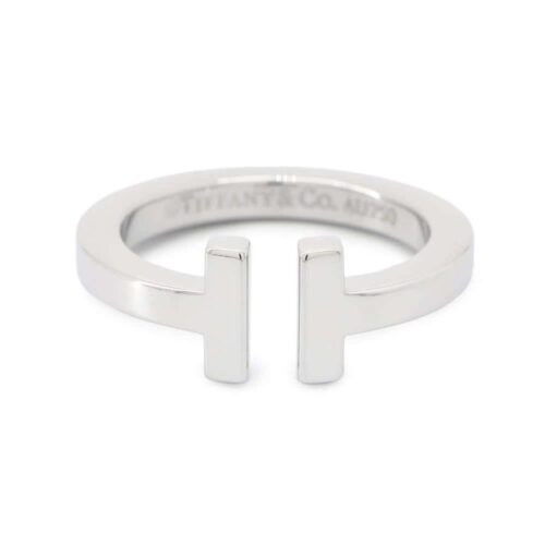 ティファニー リング Tスクエア リング K18WGホワイトゴールド リングサイズ約13号 Tiffany&Co. 指輪 ジュエリー 【安心保証】