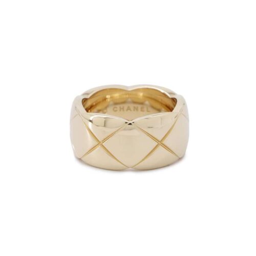 シャネル リング ココクラッシュ リング ラージモデル K18YGイエローゴールド リングサイズ59 J10574 CHANEL 指輪 ジュエリー