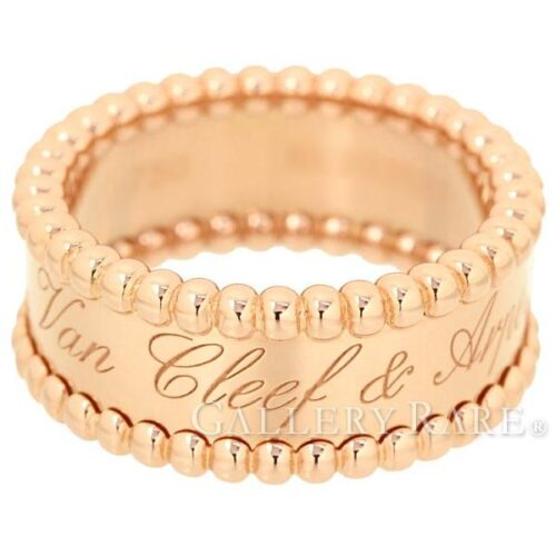 ヴァンクリーフ&アーペル リング ペルレ シニアチュール K18PGピンクゴールド リングサイズ51 VCARN32400 指輪 ジュエリー