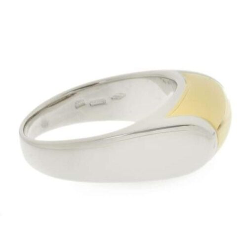 ブルガリ リング トロンケット K18WGホワイトゴールド K18YGイエローゴールド サイズ約13.5号 BVLGARI 指輪 ジュエリー