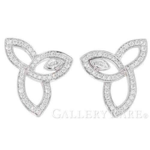 ハリーウィンストン ピアス リリークラスター イヤリング