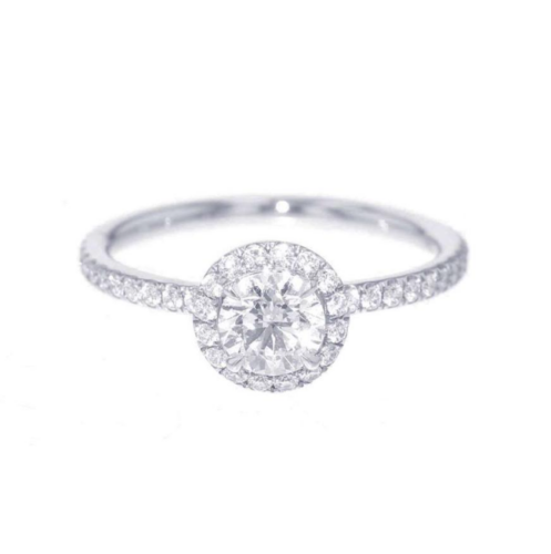 人気デザイン１：ハリーウィンストン ラウンドカット マイクロバフェリング