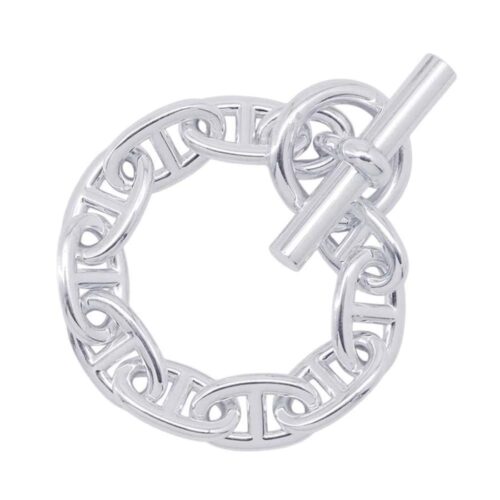 エルメス ブレスレット シェーヌダンクルTGM 10コマ SV925シルバー HERMES ジュエリー