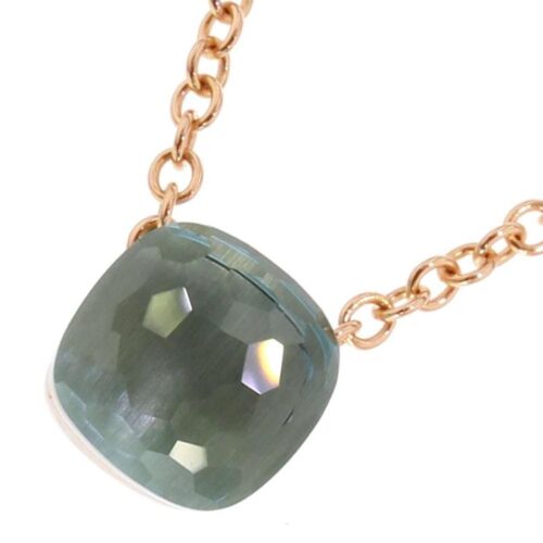 ポメラート ネックレス ペンダント ヌード ブルートパーズ K18PGピンクゴールド Pomellato ジュエリー 