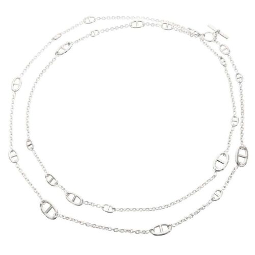 エルメス ネックレス ファランドール ロング 160cm SV925シルバー HERMES ジュエリー 