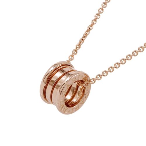 ブルガリ ネックレス ビー・ゼロワン B-ZERO1 ネックレス 335924 K18PGピンクゴールド BVLGARI ジュエリー