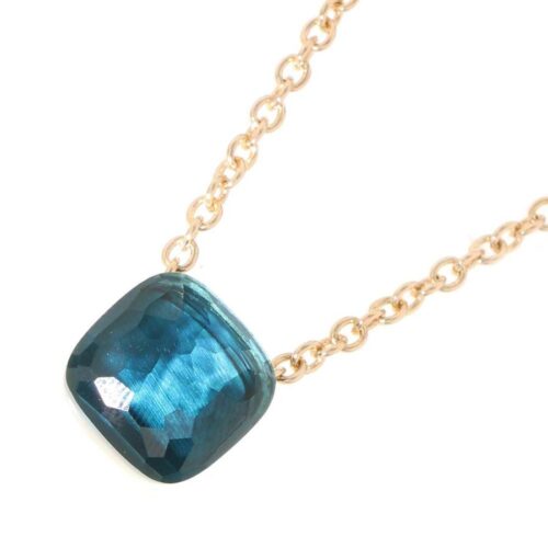 ポメラート ネックレス ヌード マキシ ペンダント ロンドンブルートパーズ K18WG/K18PG PCB601D_O6000_000TL 