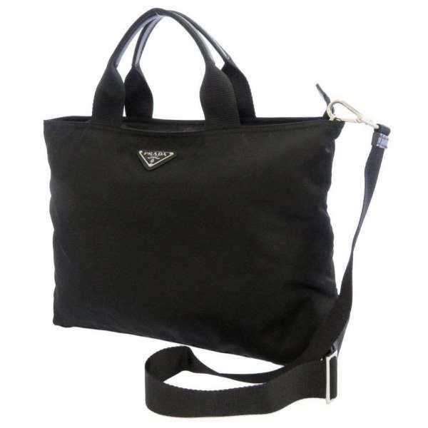 プラダ：トートバッグ ナイロン2wayショルダーバッグ