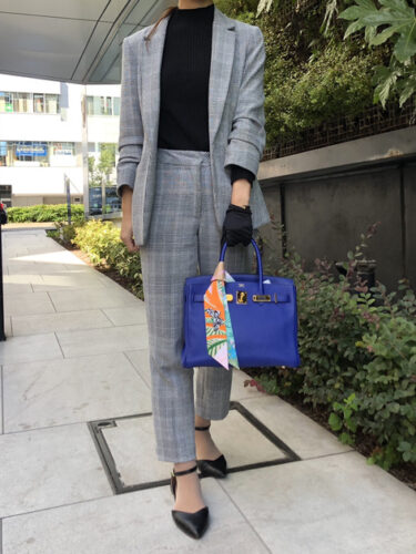 バーキン　コーデ