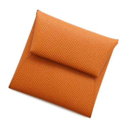 エルメス コインケース バスティア ヴェルソ オレンジ