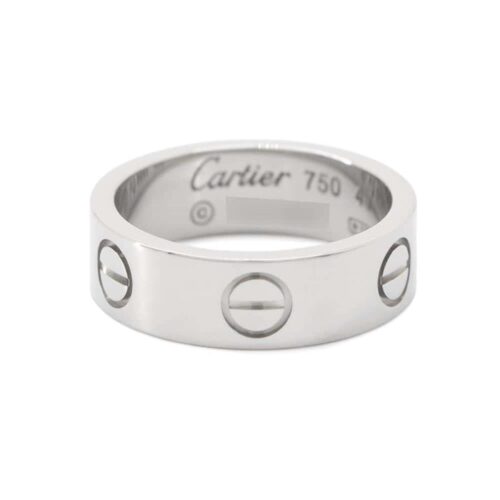 カルティエ リング ラブリング クラシックモデル K18WG リングサイズ49 B4022649 Cartier 指輪 LOVEリング ジュエリー 【安心保証】