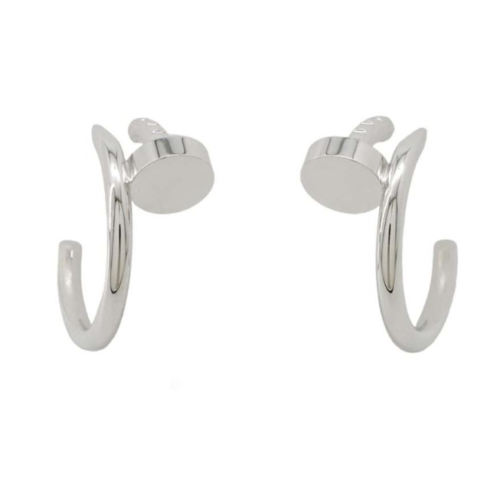 カルティエの人気ピアス10．ジュストアン クル フープイヤリング