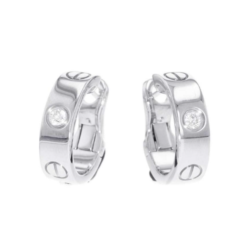 カルティエの人気ピアス11．ラブ シングルピアス