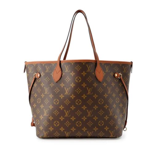 ルイヴィトン トートバッグ モノグラム ネヴァーフルMM ポーチ付き