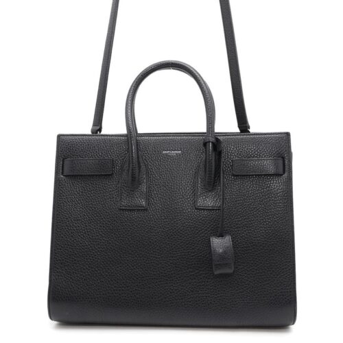 サンローランパリ ハンドバッグ サックドジュール レザー