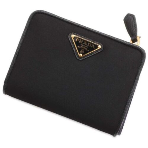 プラダ：二つ折り財布 ナイロン 1ML018 PRADA