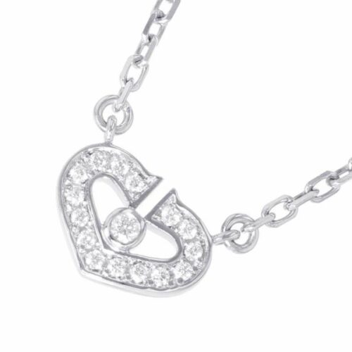 カルティエ ネックレス Cハート ダイヤモンド