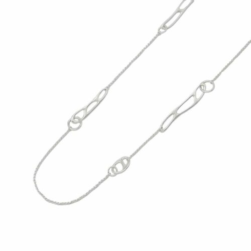 エルメス シェーヌダンクル パンク Punk ロング ネックレス SV925