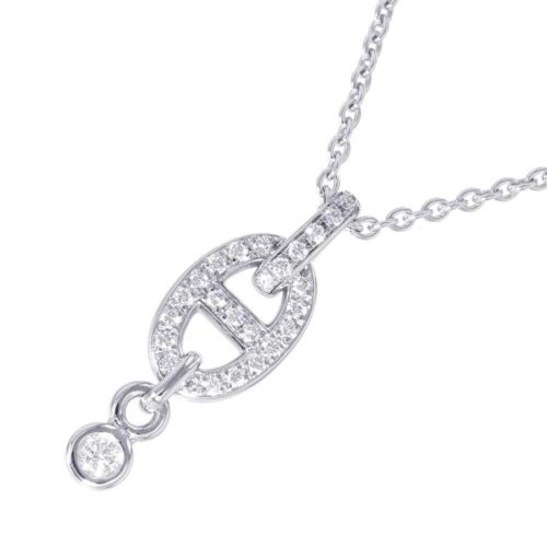 エルメス ネックレス シェーヌダンクル アンシェネ ダイヤモンド