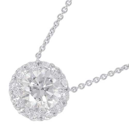 おすすめデザイン１：一粒ダイヤネックレス