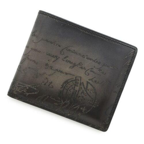 ベルルッティ 二つ折り財布 カリグラフィ レザー Berluti